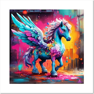 VIBRANT VISIONS (PEGASUS) Posters and Art